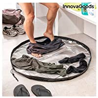 InnovaGoods Esterilla para Vestuarios y Bolsa Impermeable 2 en 1 Gymbag- Adultos Unisex-